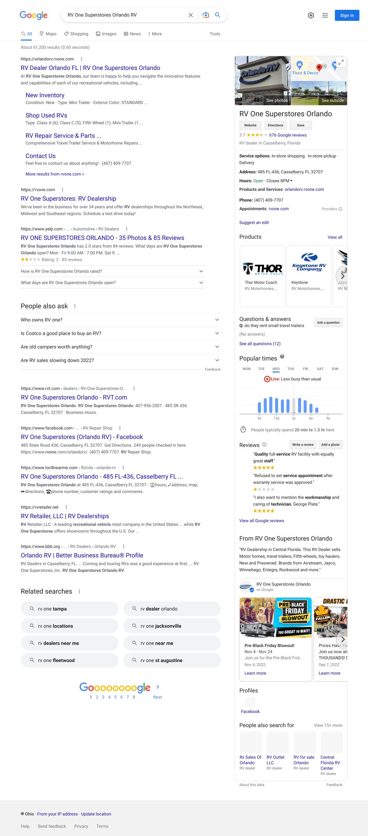 rv one superstores orlando rv