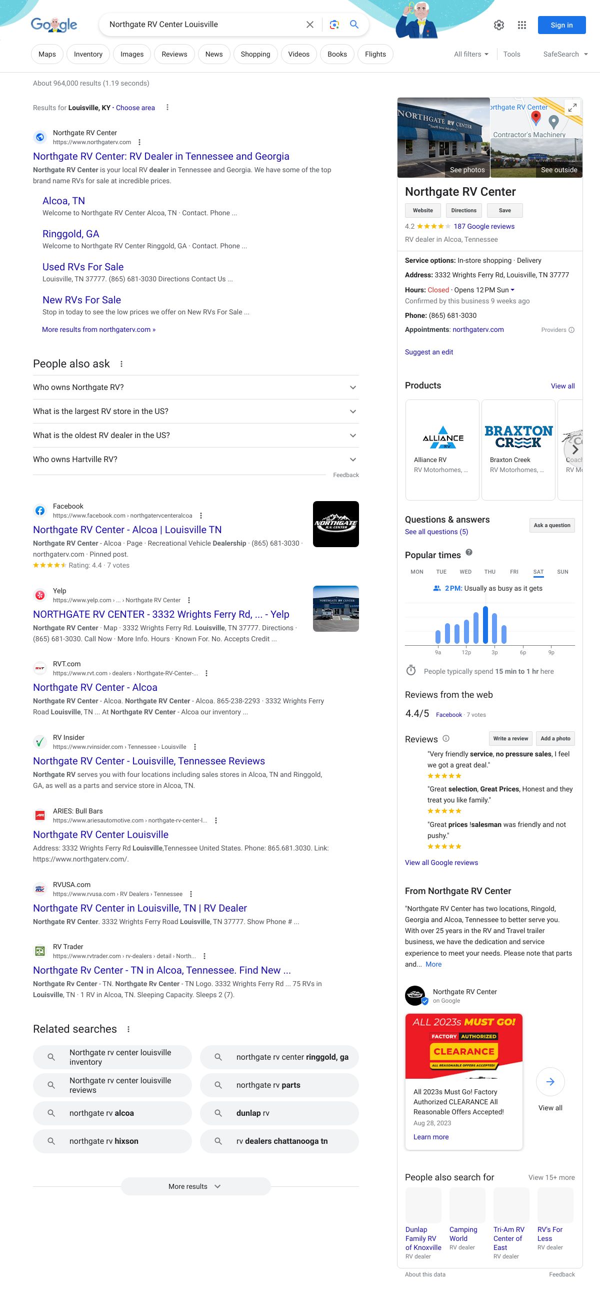 northgate rv center louisville